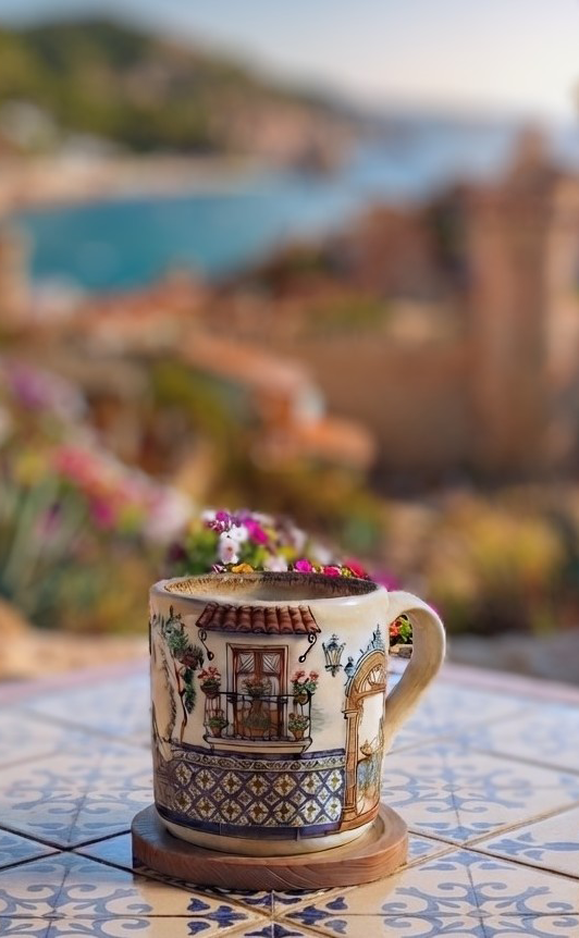 Riviera Balcony Mug